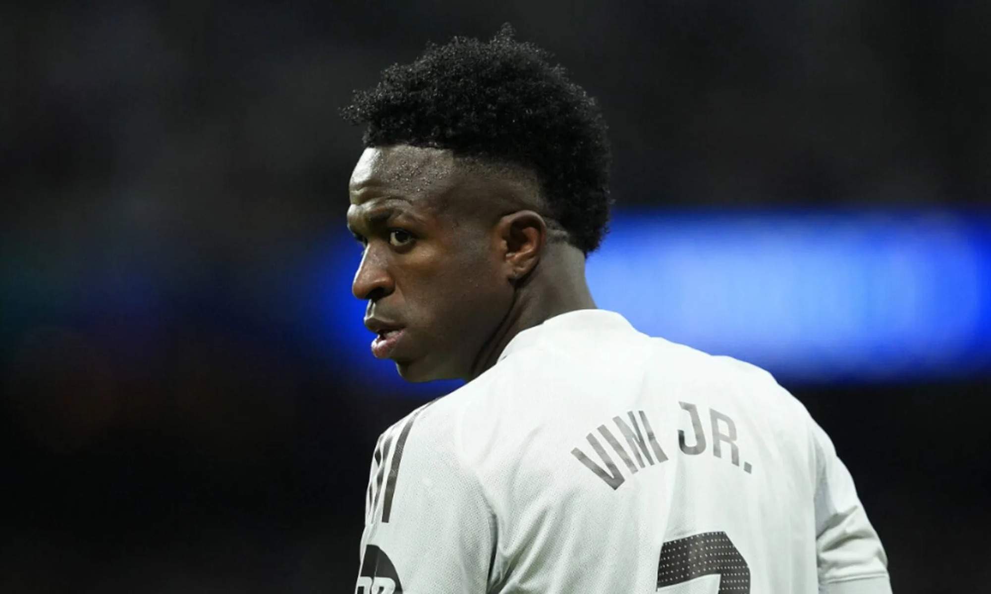 Vinicius con el Real Madrid