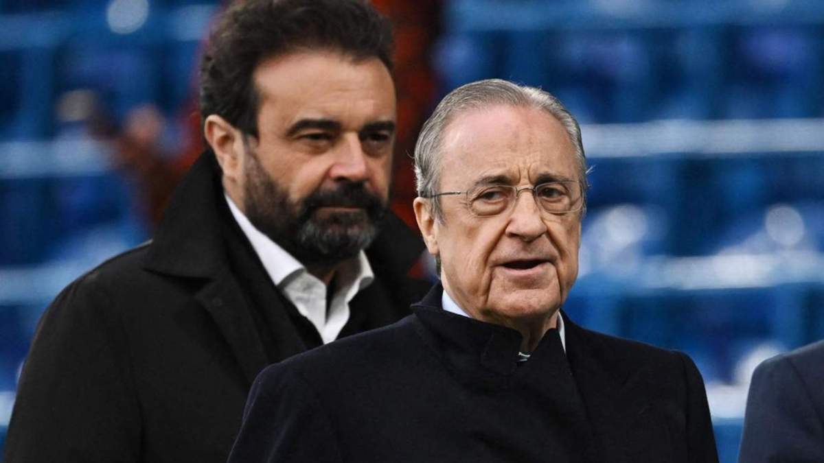 Florentino Pérez y José Ángel Sánchez