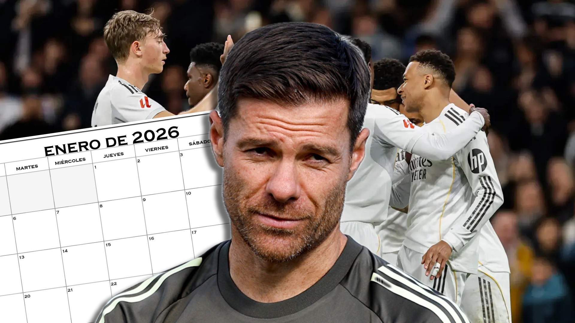 ¿Qué competiciones disputa el Real Madrid en el mes de enero?