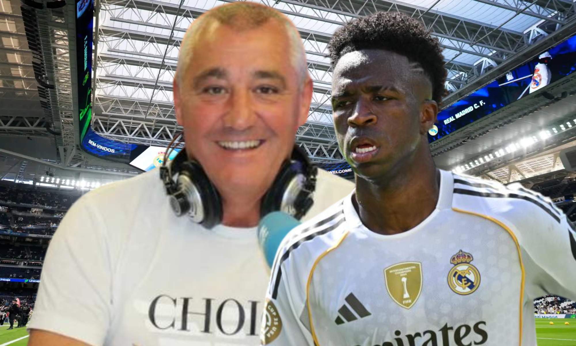 Poli Rincón carga contra Vinicius Junior