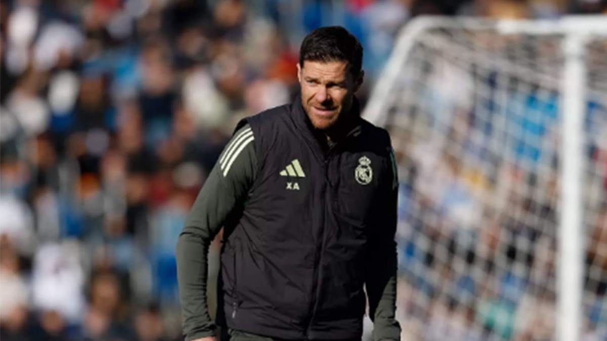 Xabi Alonso durante el entrenamiento del Real Madrid de hoy. Xabi Alonso durante el entrenamiento del Real Madrid de hoy.