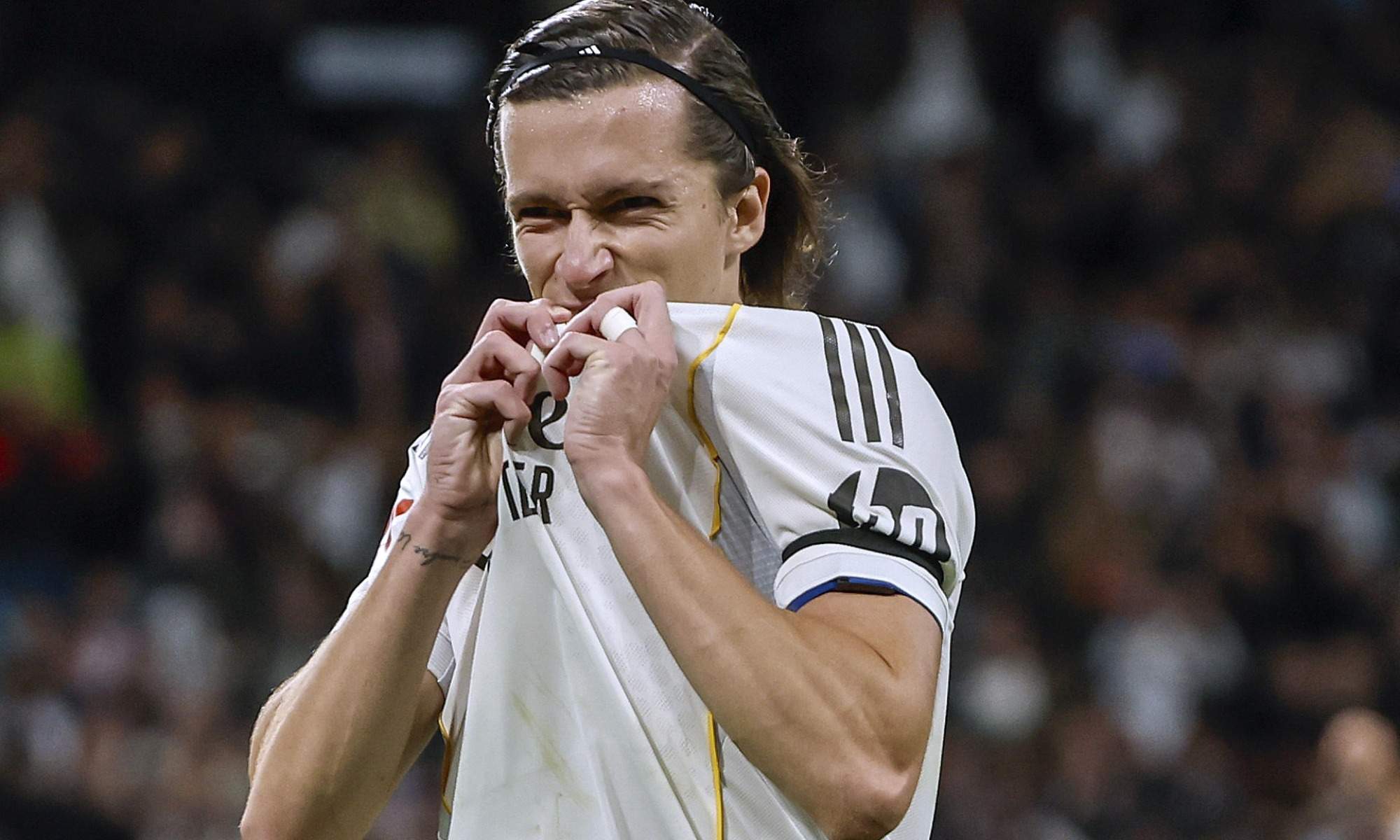 Álvaro Carreras en el Real Madrid