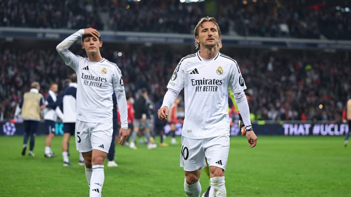 Arda Güler y Luka Modric