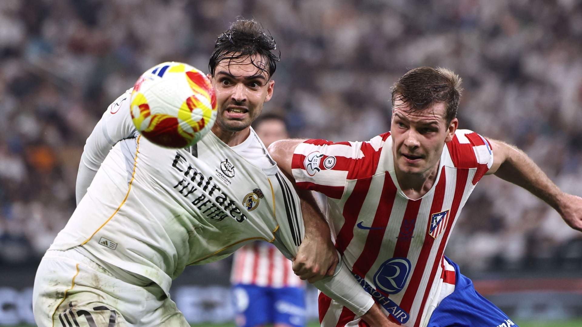 Asencio, lesionado ante el Atlético: qué tiene y para cuánto tiempo