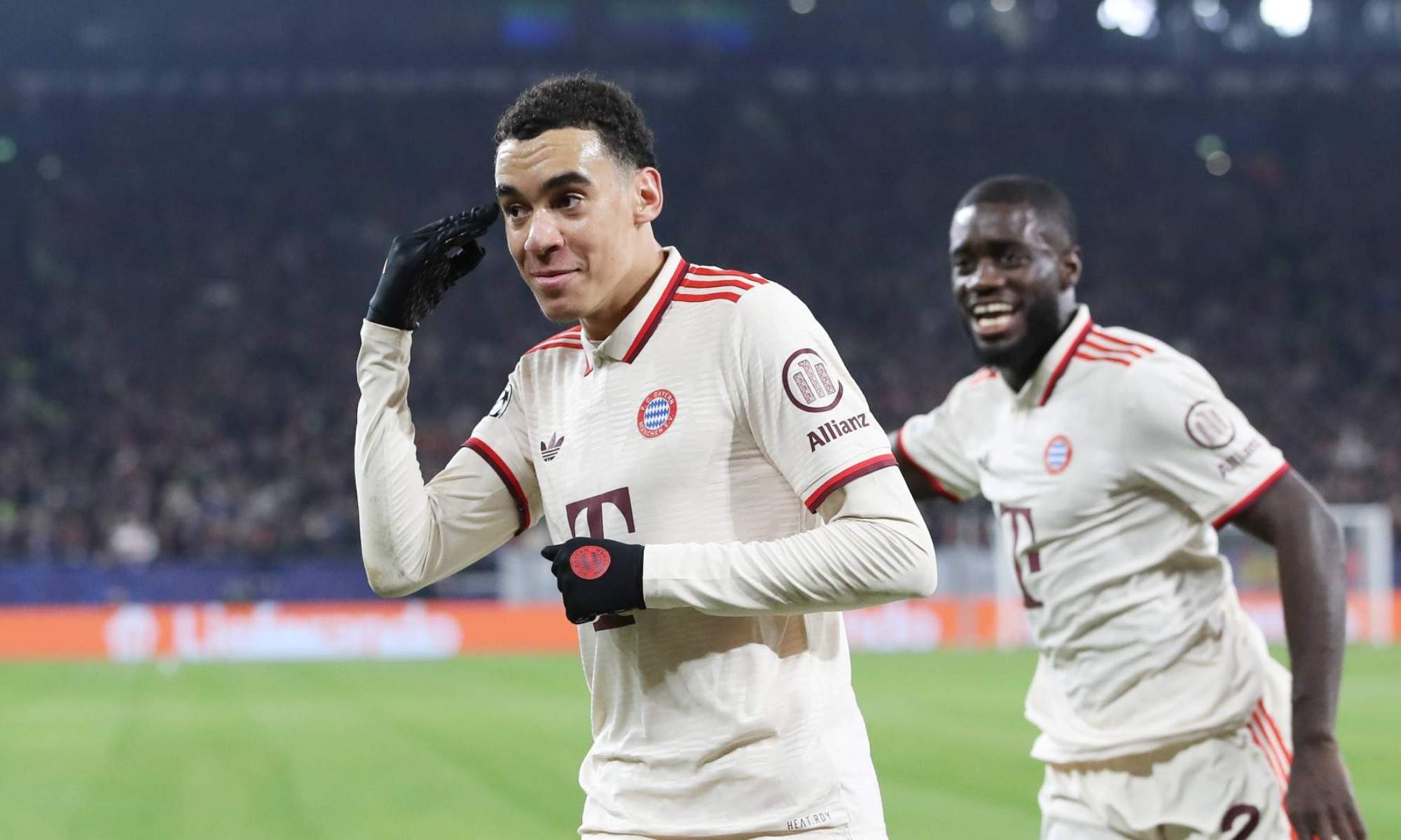 Jamal Musiala con el Bayern de Múnich