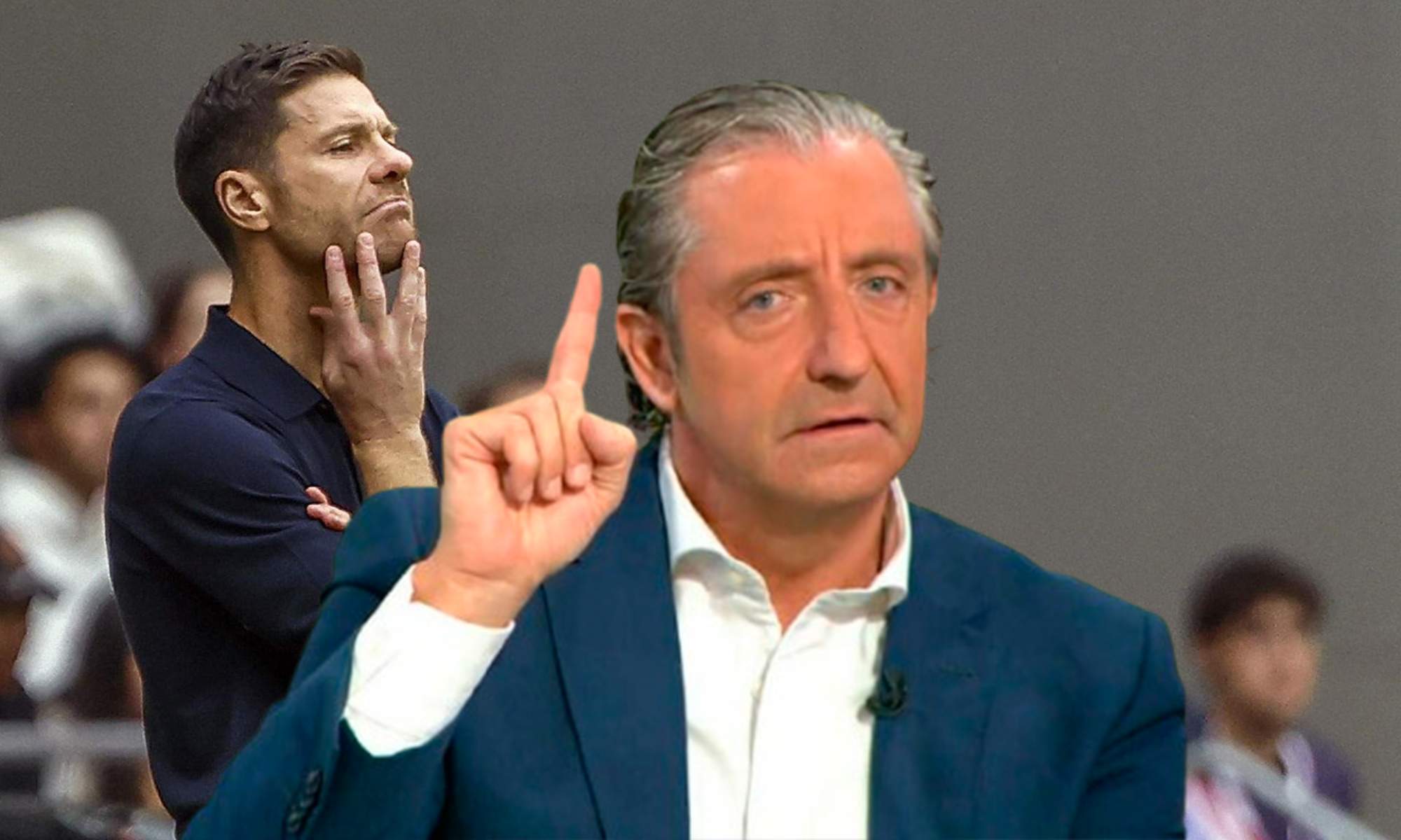 Pedrerol y Xabi Alonso