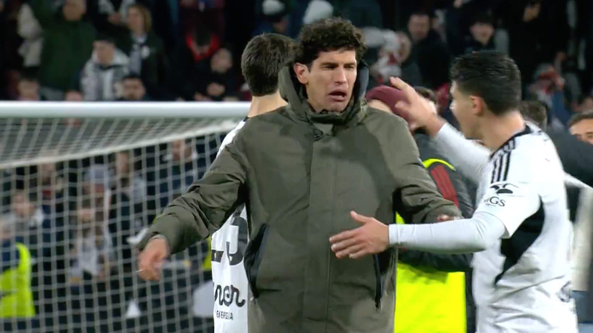 Cazado, la reacción de Vallejo tras el pitido final de la que todo el mundo habla