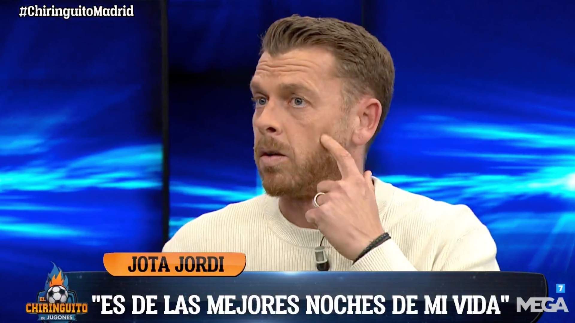 Jota Jordi (42) deja sin palabras a los madridistas: "Florentino, renuévalo"
