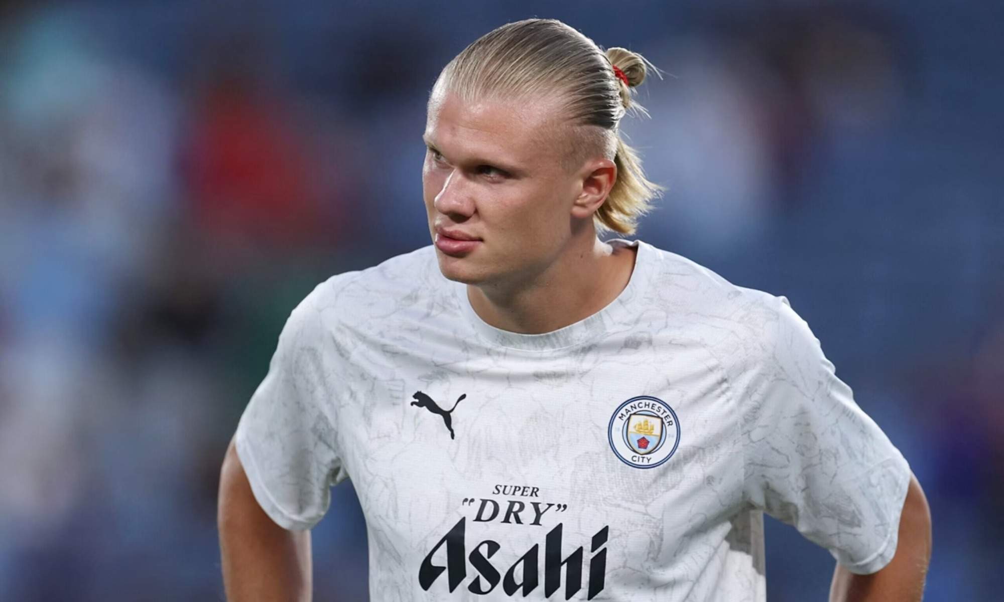 Erling Haaland con el Manchester City