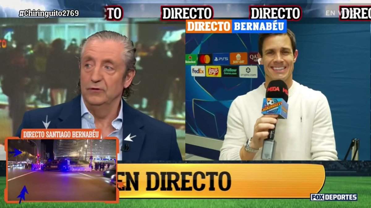 Pedrerol y Edu Aguirre