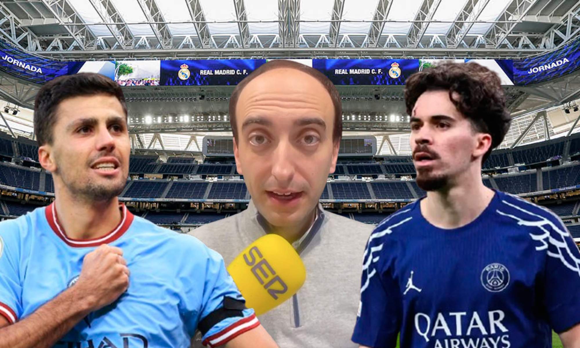 Antón Meana, Rodri y Vitinha