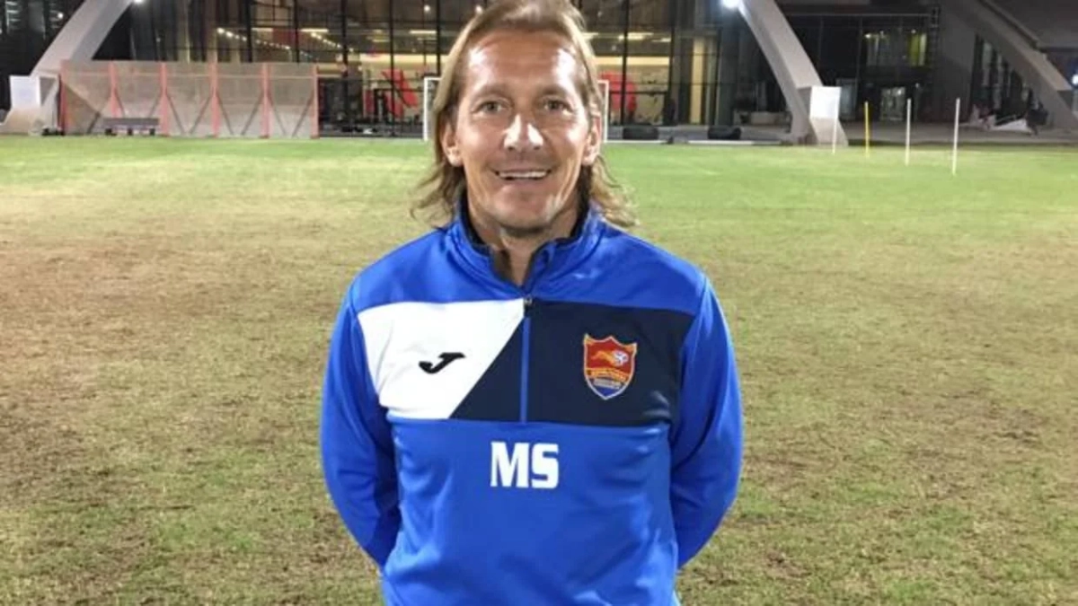 Michel Salgado en la Spanish Soccer Schools