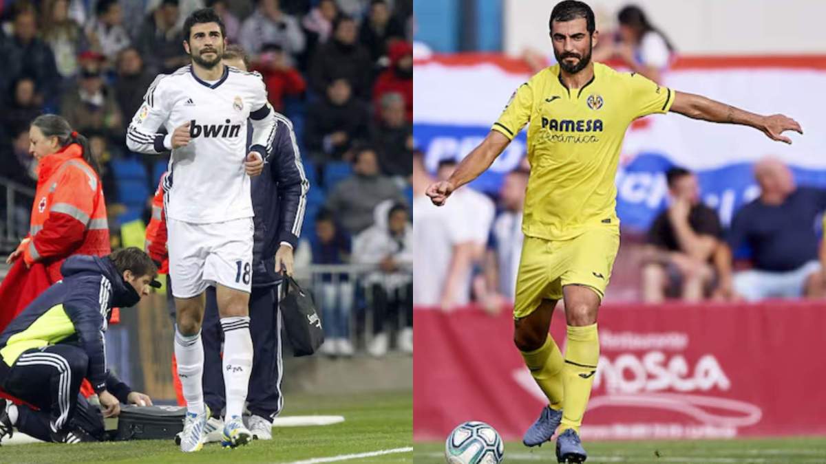 Albiol con el Villarreal y Real Madrid