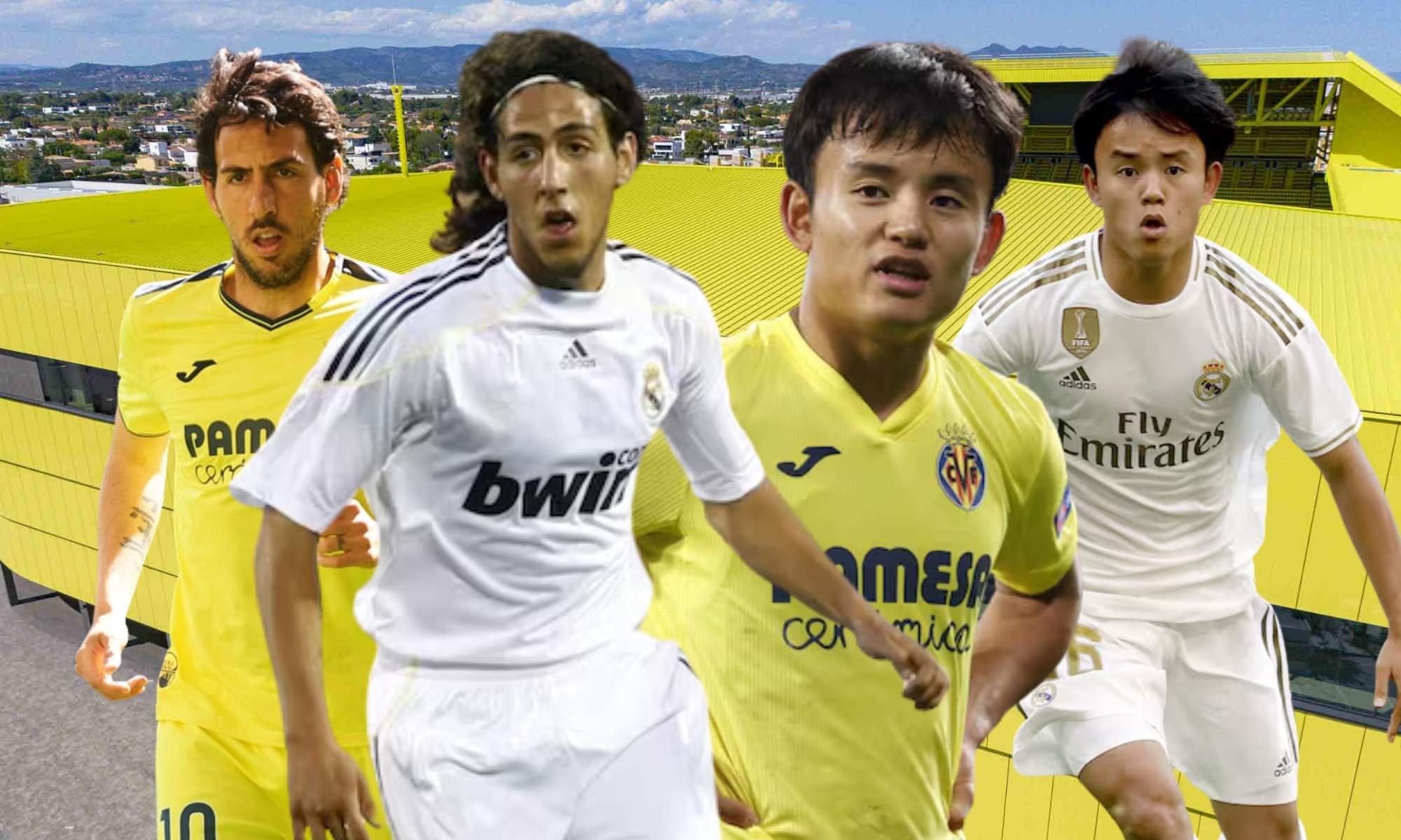 Parejo y Kubo Villarreal y Real Madrid