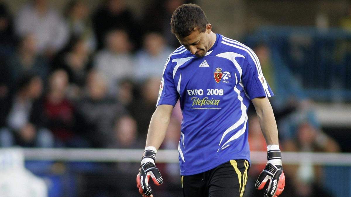 Cesar Sánchez en el Zaragoza