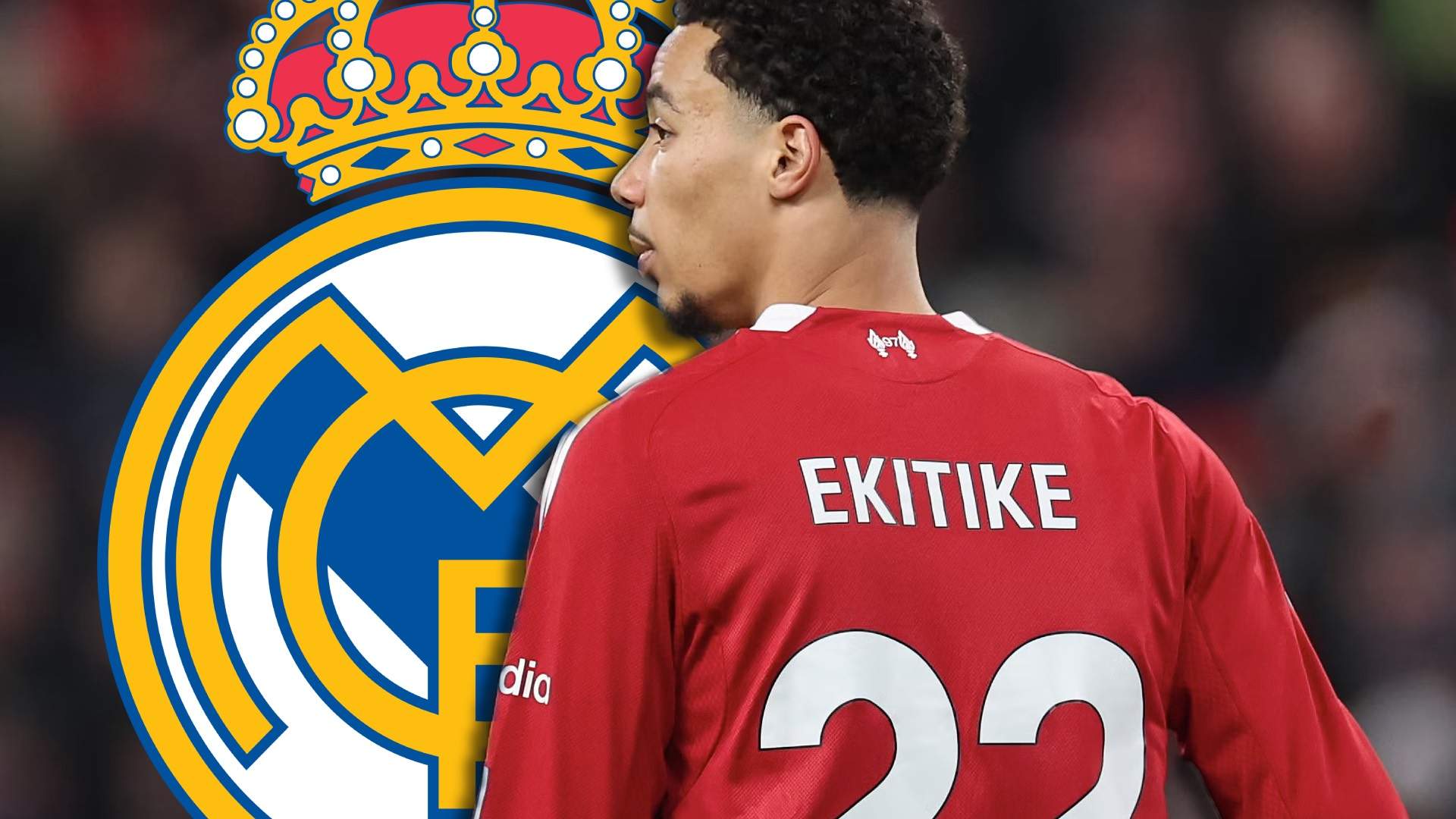 Hugo Ekitike, crack del Liverpool, lanza un guiño bestial al Real Madrid en redes sociales