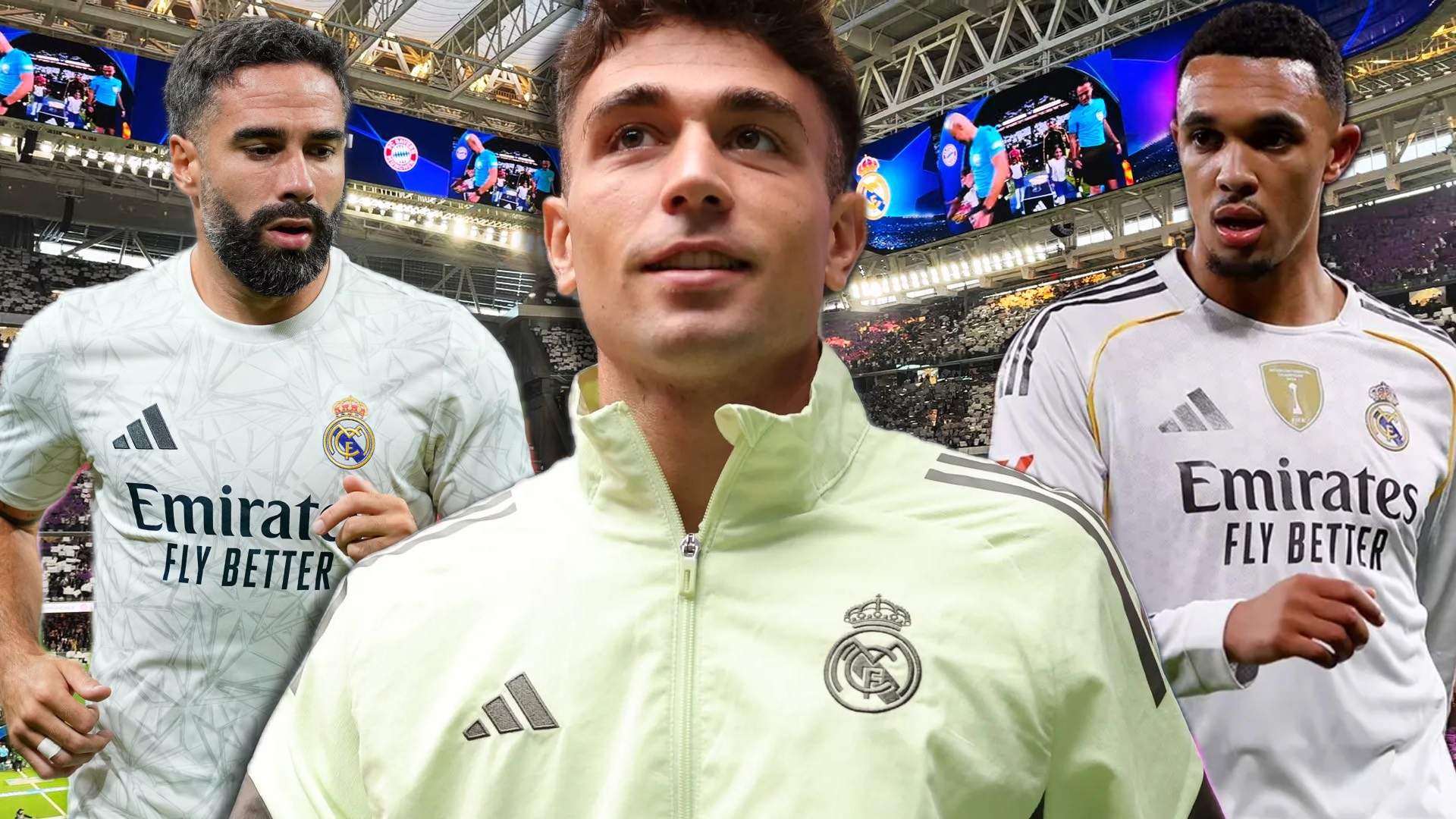 David Jiménez, a prueba con el primer equipo, puede dar el sorpasso a Carvajal y Trent