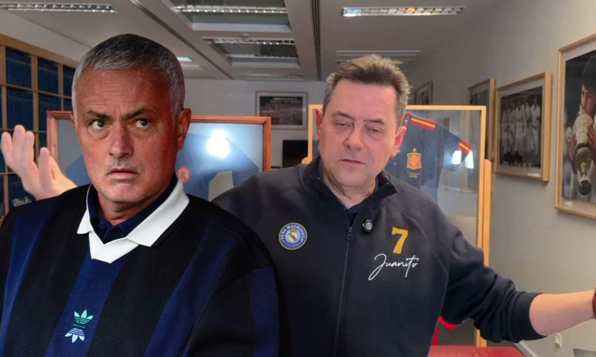 Mourinho y Roncero