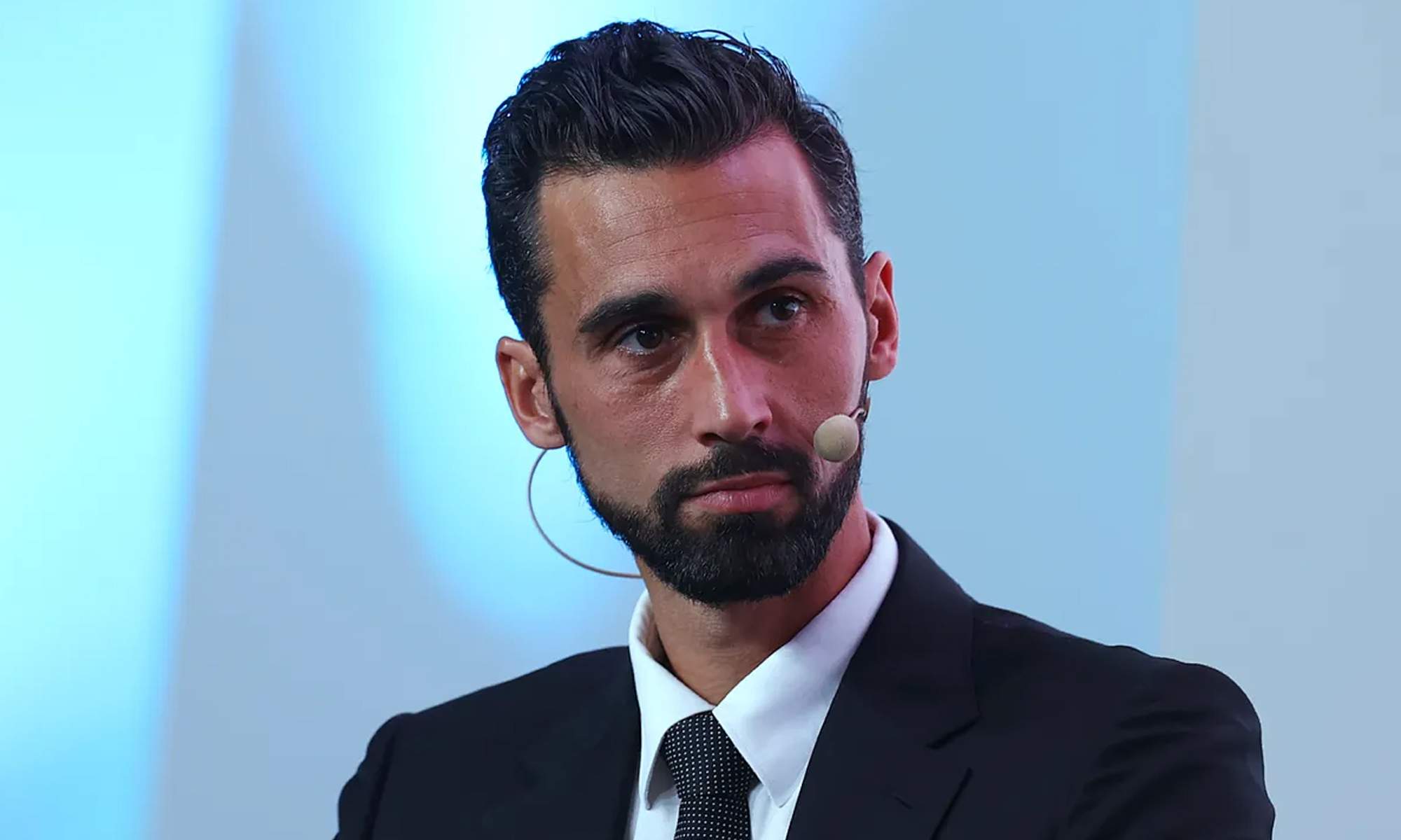Álvaro Arbeloa en un acto.