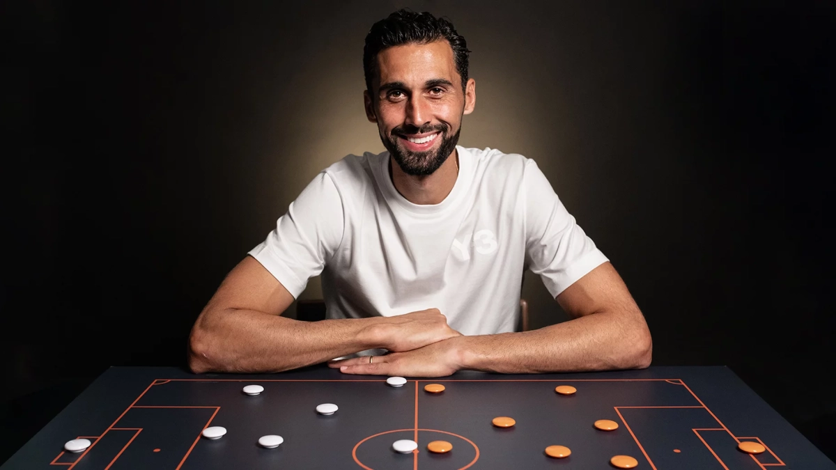 Álvaro Arbeloa en un análisis táctico. Álvaro Arbeloa en un análisis táctico.